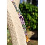 collier pendentif lanterne amethyste fluorite or-B