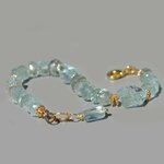 Bracelet Aigue Marine Gold filled 14K-7