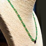 Collier emeraude zambie saphir bleue-8