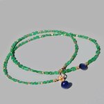 Collier Emeraude zambie Saphir thailande-3