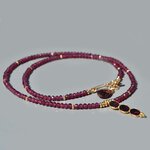 collier pendentif grenat rose rhodolite or-4