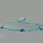Collier apatite cyanite gold filled-5