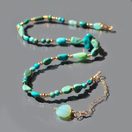 collier Turquoise opale or-6