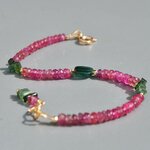 bracelet rubellite tourmaline bleue-5 (1)