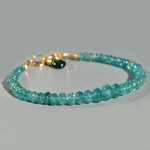 bracelet tourmaline bleue indicolite