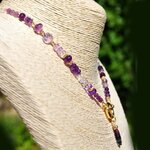 collier amethyste rose et violette-5