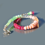bracelet pastel multi pierres-5