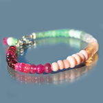 bracelet pastel multi pierres-3