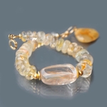 Bracelet quartz rutile-8