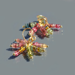 boucles doreilles grappe tourmaline-7