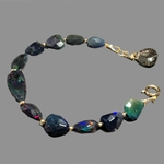 bracelet opale noire II-AB