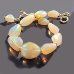 bracelet opale welo blanc -D