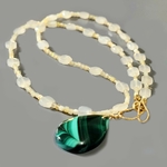 collier long pierre de lmune opale et malachite-4