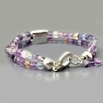 bracelet 2 rangs fluorite-2