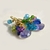 boucle d'oreille grappe iolite-C