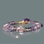 bracelet amethyste rose ametrine