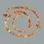 Collier jaune orange pierres précieuses-2