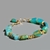 Bracelet Opale peruvienne pierre taillée-2