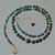 Collier opale noire perles boules-8