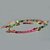 collier tourmaline multicolore pendentif de pierres naturelles