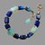 bracelet afghanite lapis opale-5