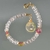 bracelet quartz rose tourmaline pastèque