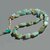 Collier bleu pastel opale du pérou-1