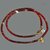 Collier Grenat Almandin rouge charm pierre de Lune-1