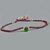 Collier grenat rose rhodolite Diopside-2