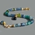 Bracelet Aigue marine Tourmaline bleue Paraiba-4