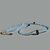collier aigue marine Saphir Cyanite bleue