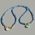 Collier pendentif aigue marine pierre taillée-7