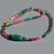 Collier Emeraude Tourmaline multicolore apatite bleue-4(1)