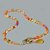 collier pierre jaune orange gros anneau or(1)