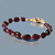 bracelet Grenat Rhodolite or14K