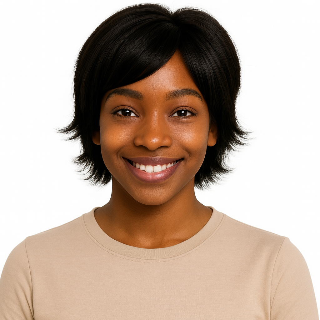 Perruques afro cheveux courts naturels femme KITTY 04