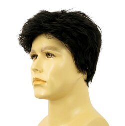 Perruque Homme 100% Cheveux Naturels Châtain Clair - Modèle BERNARD 8 - Court - Neuf Avec étiquettes