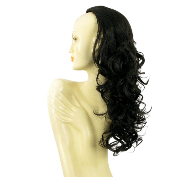Demi-perruque Lisse Blonde Doré 62 Cm - Synthétique, Bonnet Moyen, Neuve Avec étiquettes, Allemagne