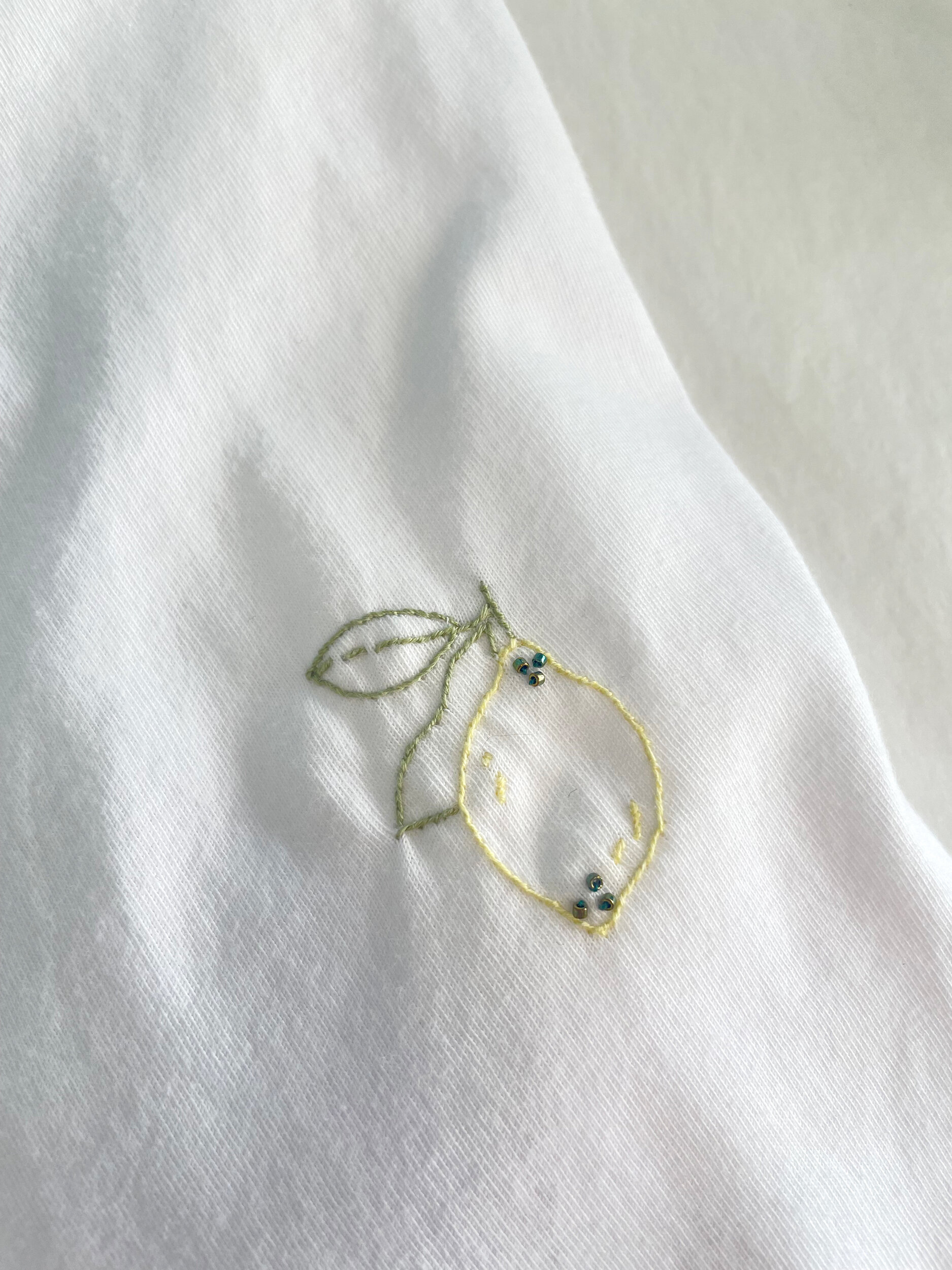 t shirt citron