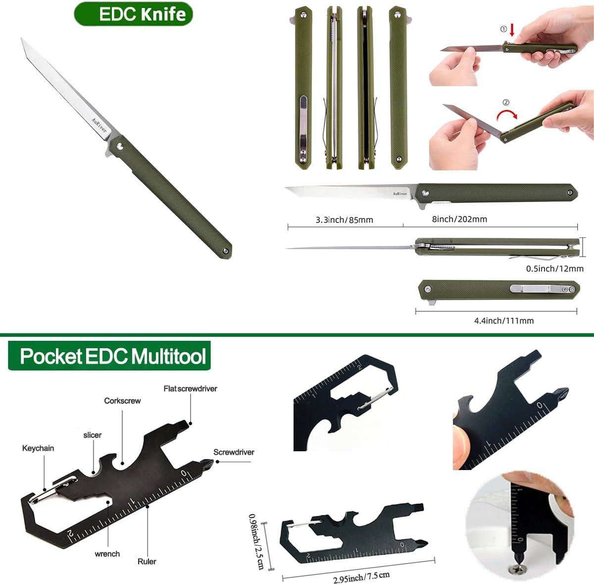 Ensemble 10 en 1 dOutils de Survie pour Urgences en Plein Air