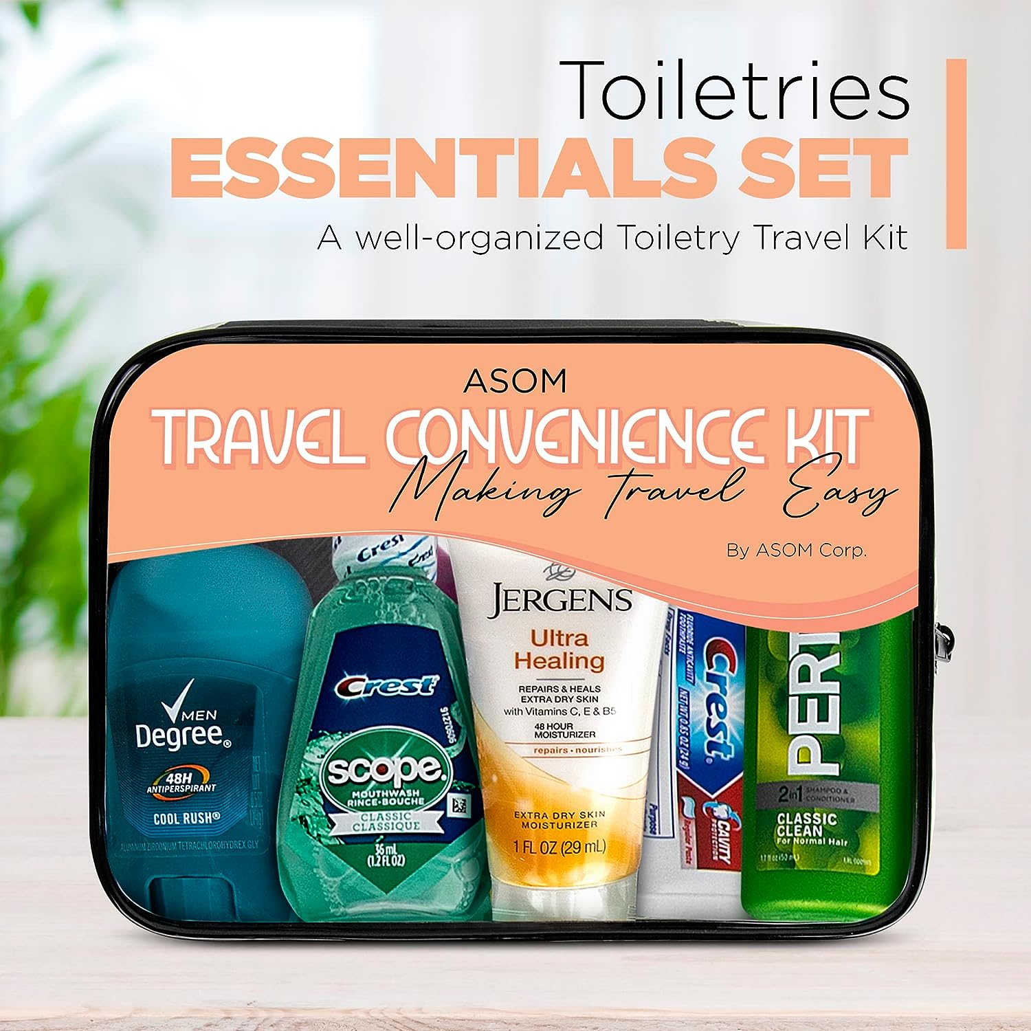 Trousse de toilette, Accessoire dHygiène - Survie