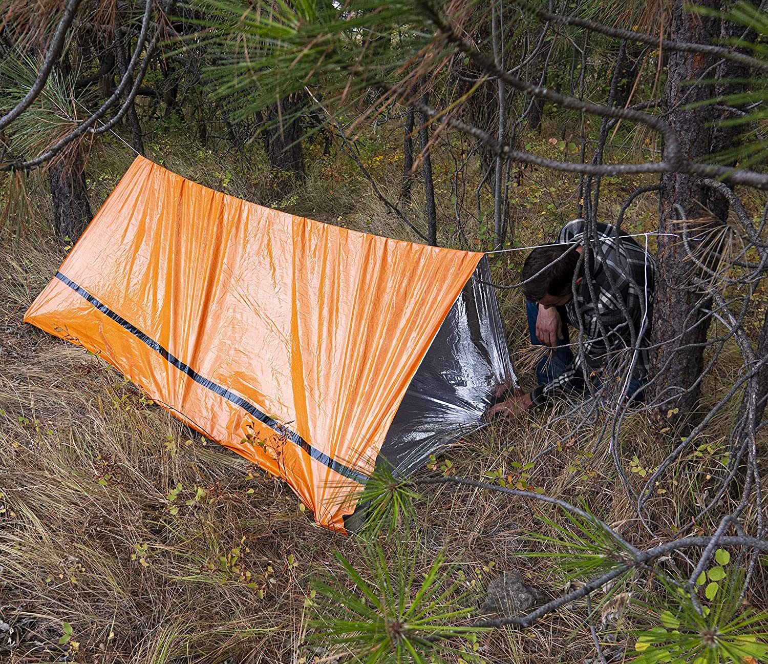 Tente de survie durgence MEKKAPRO SOS : Abri sûr et résistant