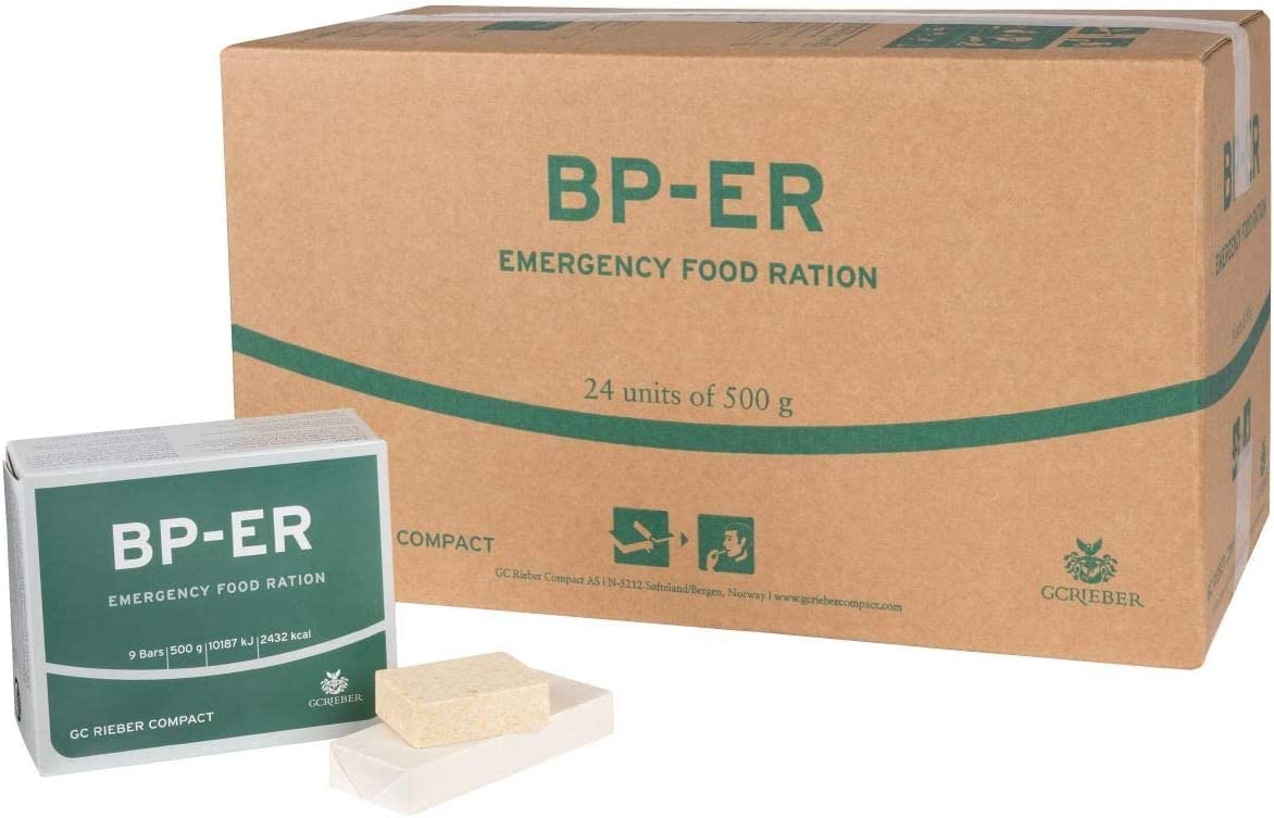 BP-ER : Alimentation d'urgence compacte et durable pour la survie