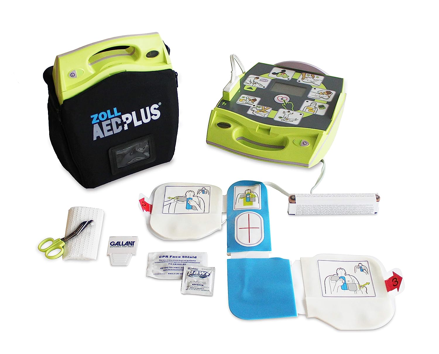 Défibrillateur semi-automatique ZOLL AED-PLUS