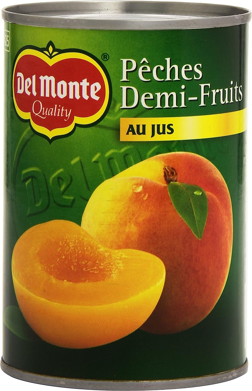 Pêches Demi-Fruits au Jus Del Monte en boîte de 415 g