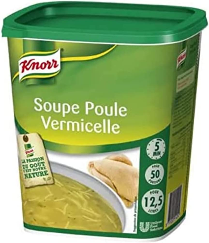 Soupe Poule au Vermicelle Knorr 50 portions 825 g