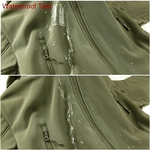Veste imperméable à capuche pour hommes : MakingDa Softshell