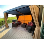 Pergola Aluminium 4x3m avec Lames Orientables