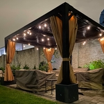 Pergola Aluminium 4x3m avec Lames Orientables