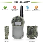 QNIGLO Q168Plus : Talkie Walkie Camouflage, Portée 2-6 km